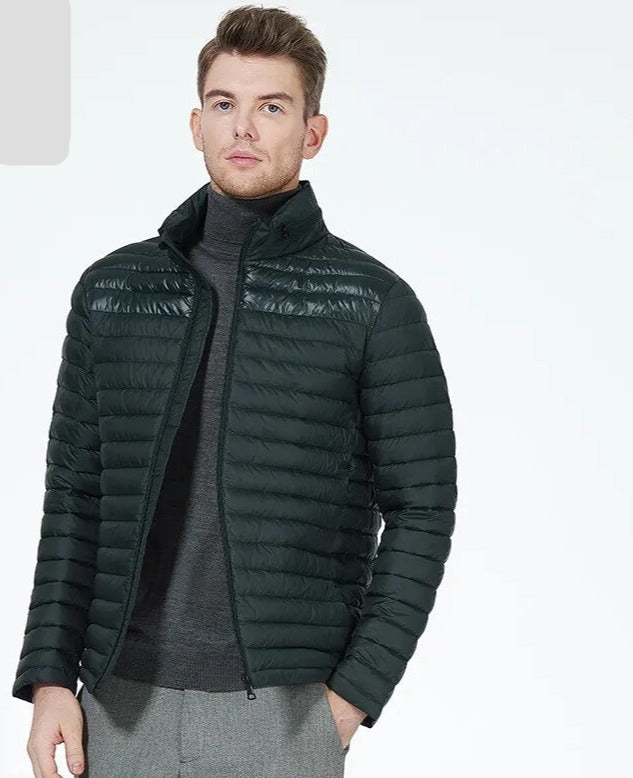 Quilted Puffer Men’s Parkas Coat