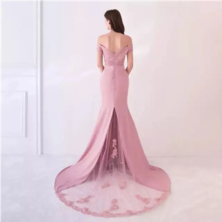 Stunning Twill Mermaid Evening Dress