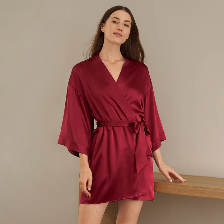 Relaxed Fit Pure Silk Sleepwear
