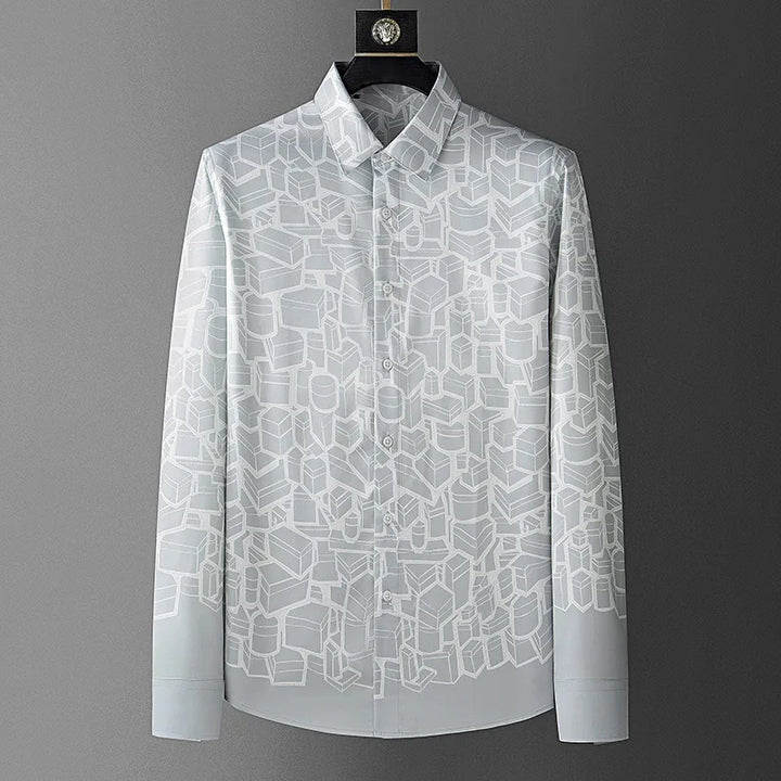 Luxury Non-Ironing Silk Shirt
