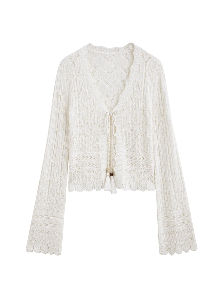 Classic Thin Long Sleeve Cardigan Top
