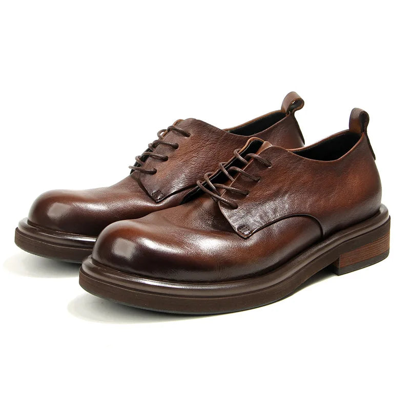 Elegant Genuine Leather Social Shoes