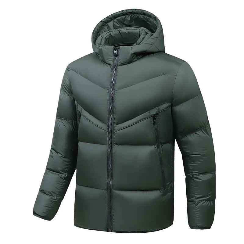 Elegant Thermal Padded Windbreaker Jacket