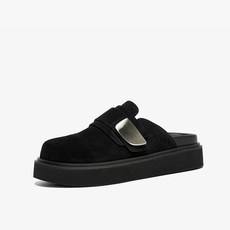 Stylish Platform Slip-On Slippers
