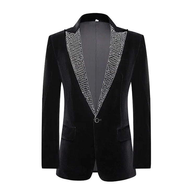 Luxury One Button Slim Fit Blazer