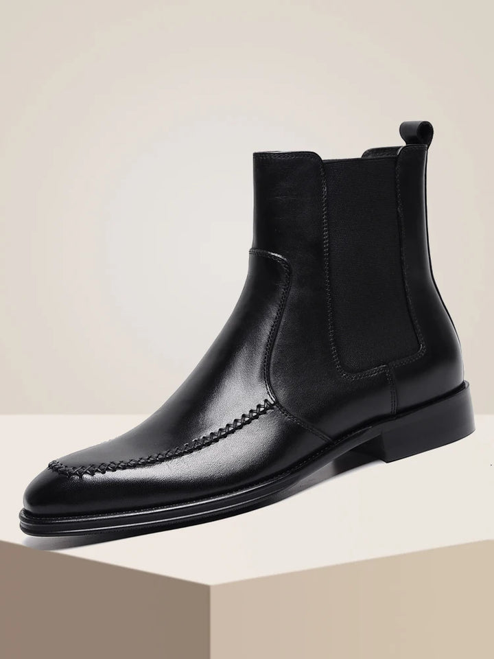 Attractive Pointed Toe Chelsea Boots