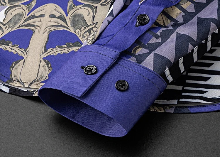 Sleek High-End Printed Shirt