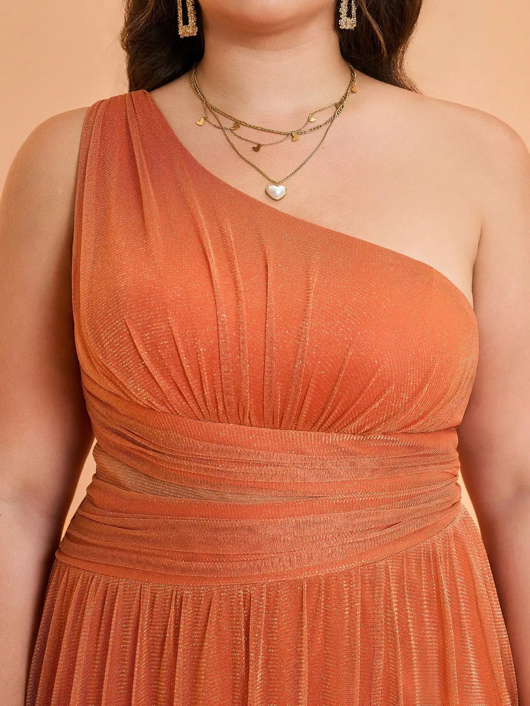 Charming One Shoulder Formal Gown