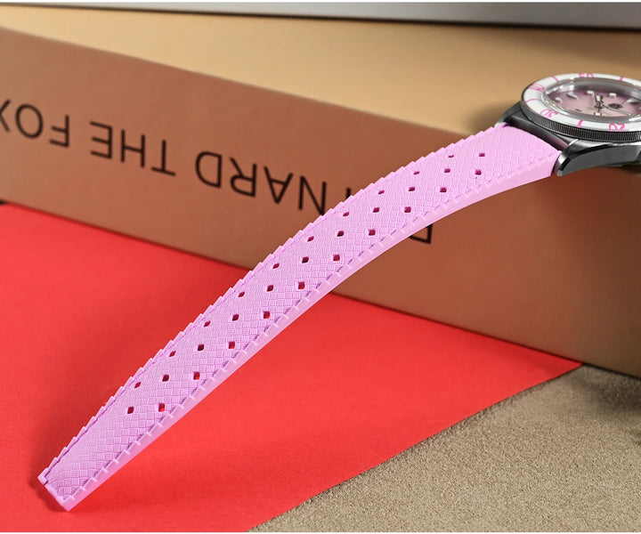 Refined Guilloche MOP Dial Wristwatch