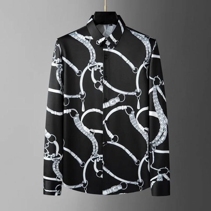 Smart Printed Casual Shirt