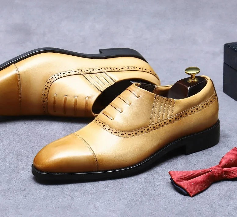 British Style Business Oxford Shoes