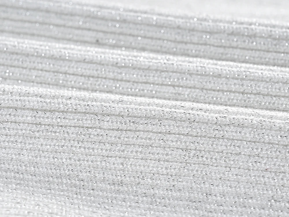 Stylish Round Neck Knitted Cardigan