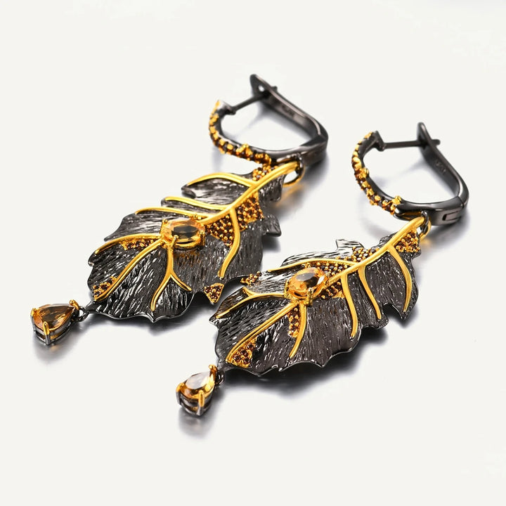 Modish Sterling Silver Drop Earrings