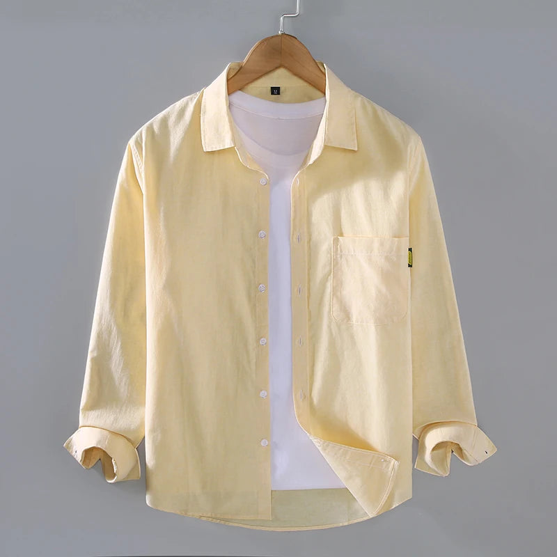 Fashionable Youth Style Cotton Shirt