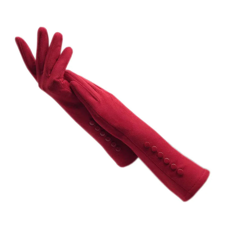 Soft Suede Thick Gloves