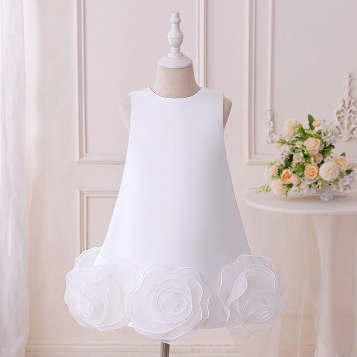 Charming Floral Little Bridesmaid Dress