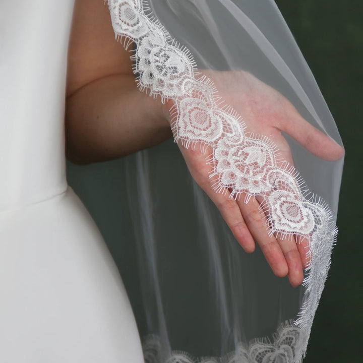 Soft Delicate Tulle Bridal Veil