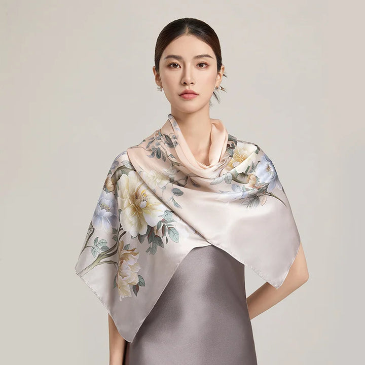 Premium Real Silk Neck-scarf