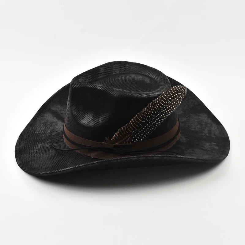 Dashing Feather Western Cowboy Hat