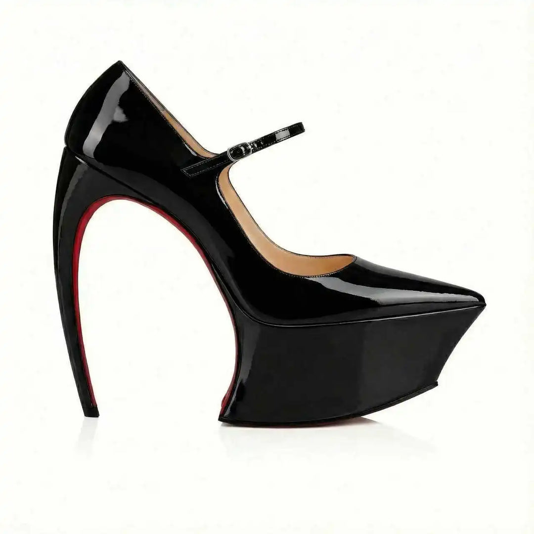 Lovely Satin Ribbon Platform Stiletto Sandals