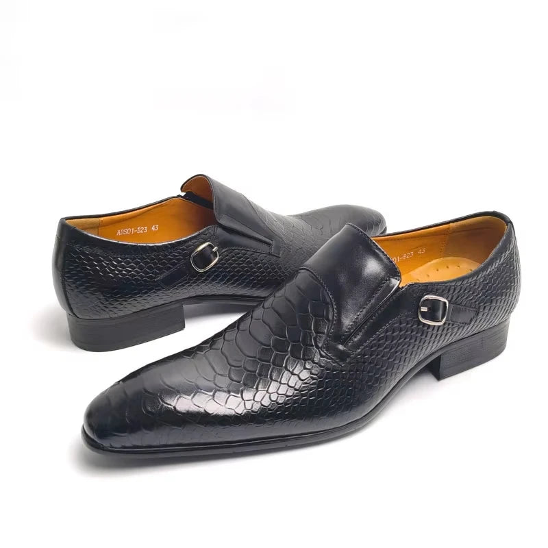 Elegant Slip-On Leather Loafers