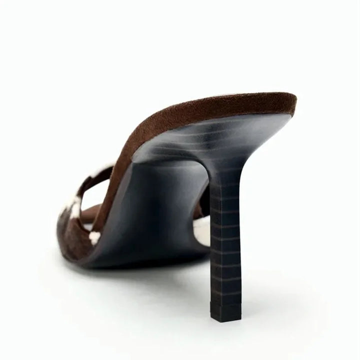 Stylish Thin Heels Retro Sandals