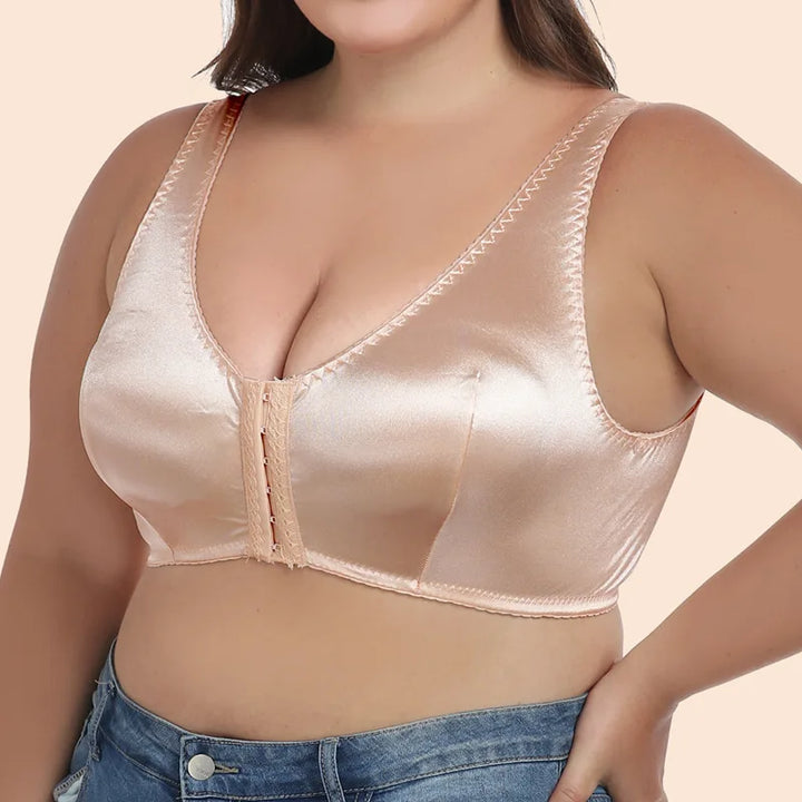 Skin beige satin ultra-thin women&
