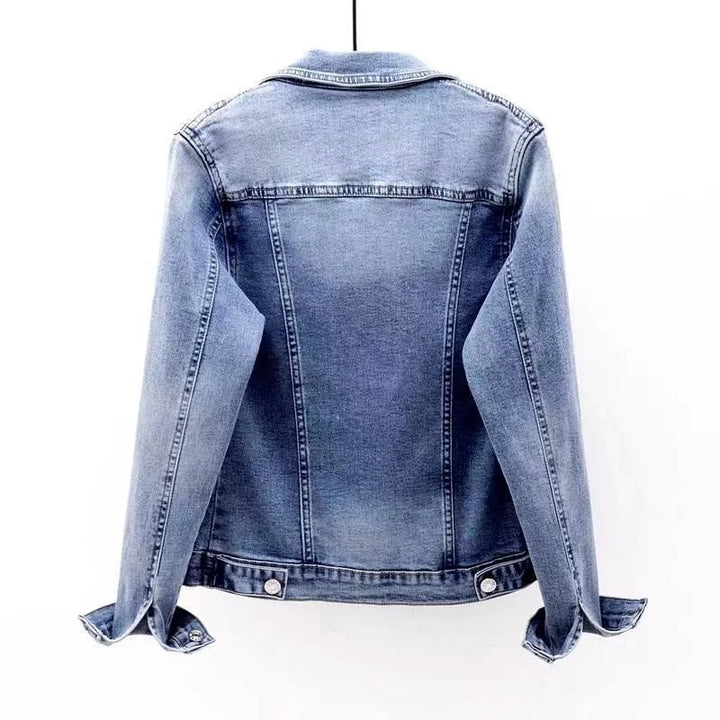 Vintage Long Sleeve Autumn Denim Jacket
