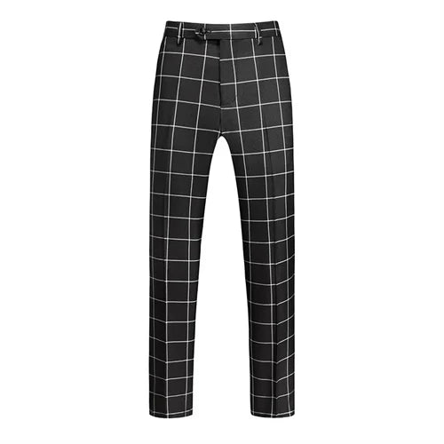 Plaid Business Dress Pants