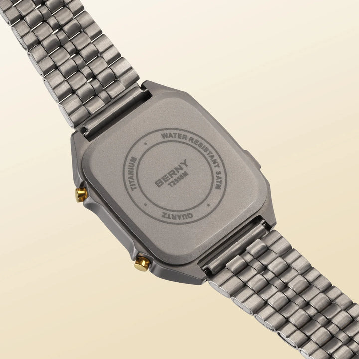 Vintage Square Dial Dashing Quartz Watch