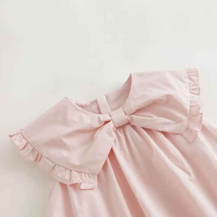 Butterfly Bow Collar Bubble Dress