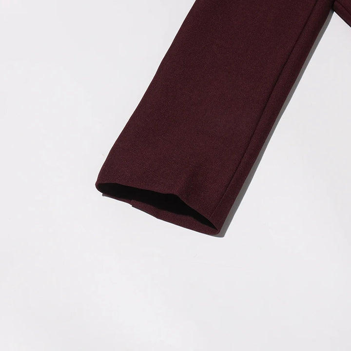 Trench-coat au design asymétrique chic