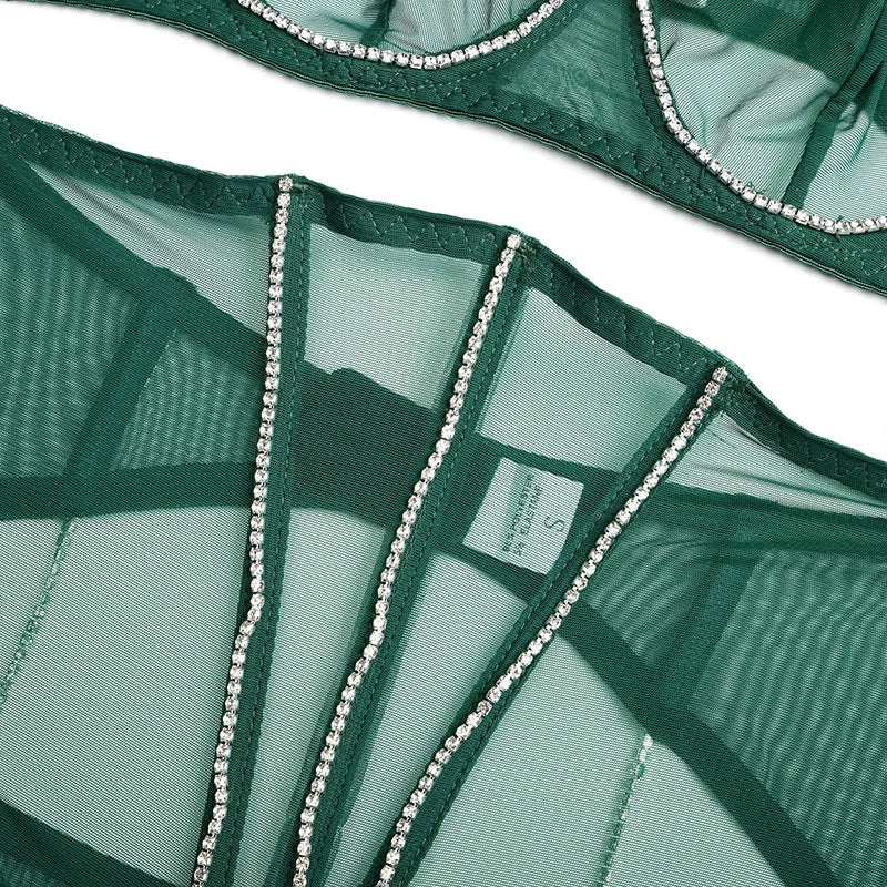 Sparkling Tassels Lingerie Set