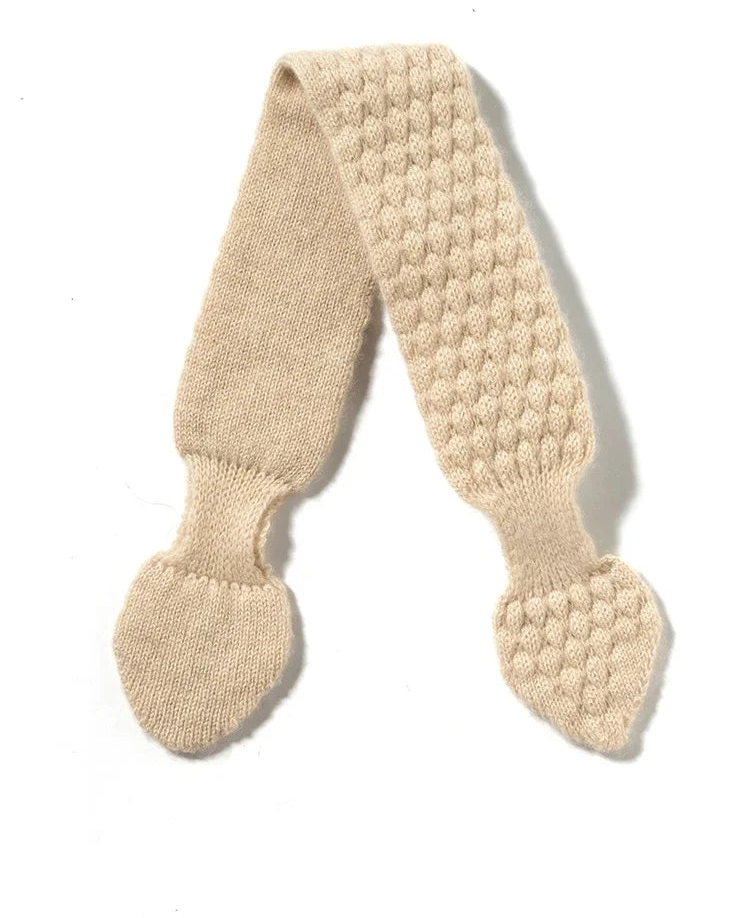 Soft Cashmere Bowknot Scarf