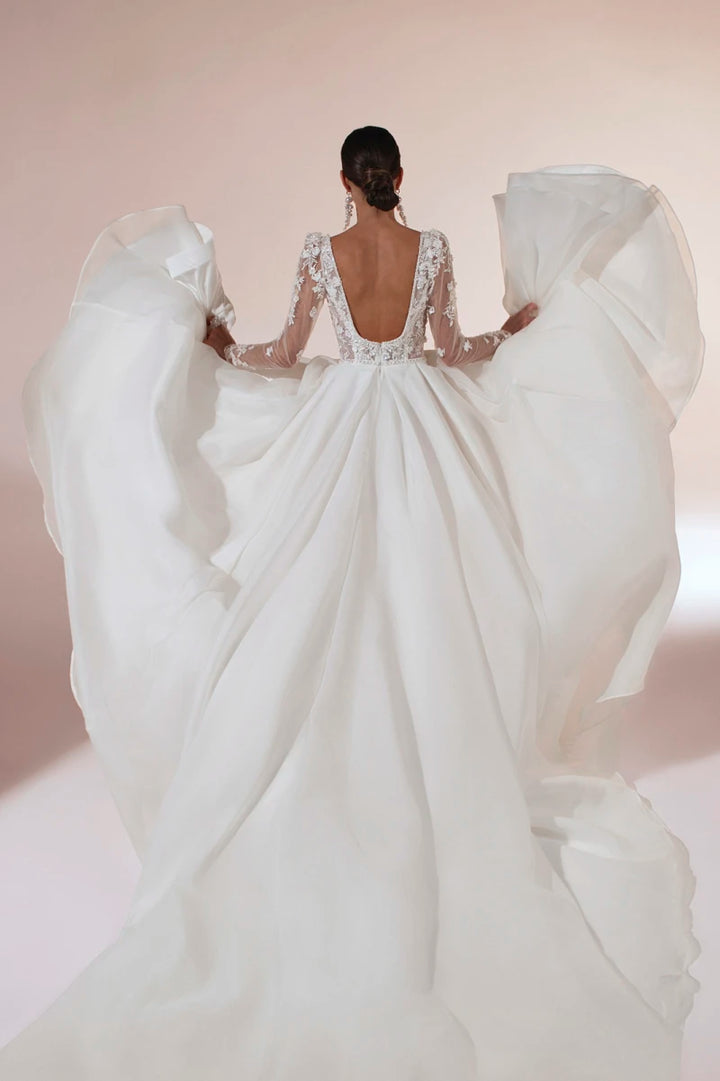 Charming Sweep Train Bridal Gown