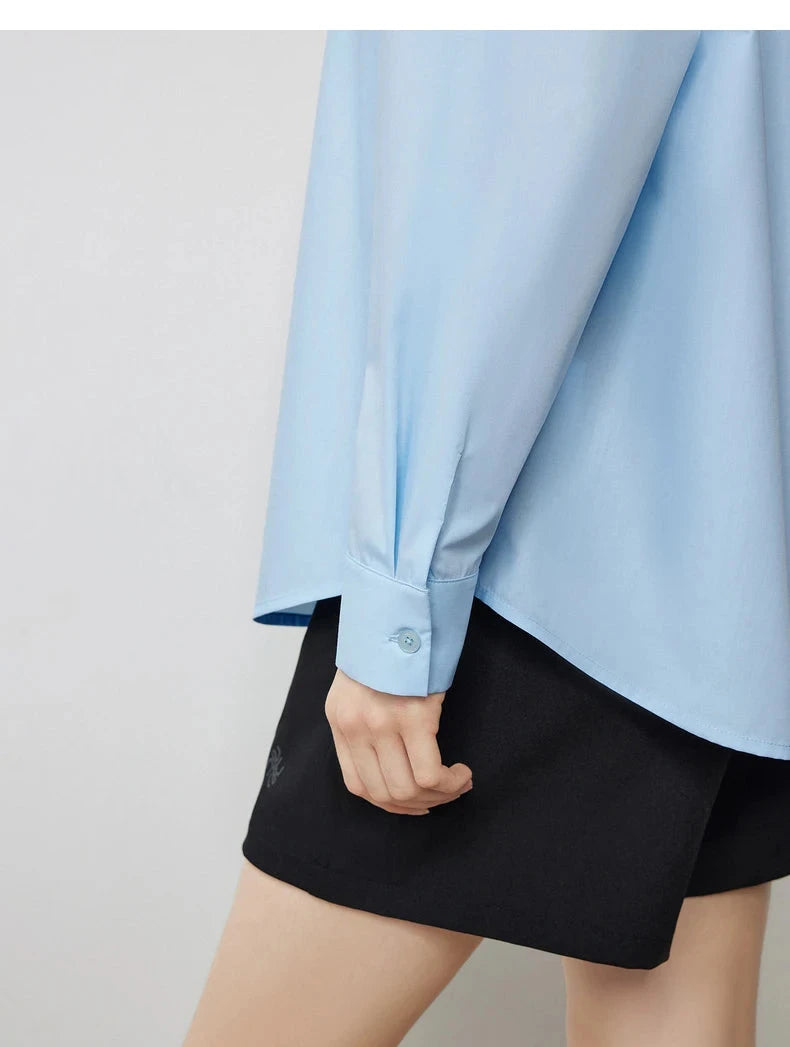 Polo Neck Minimalist Shirt