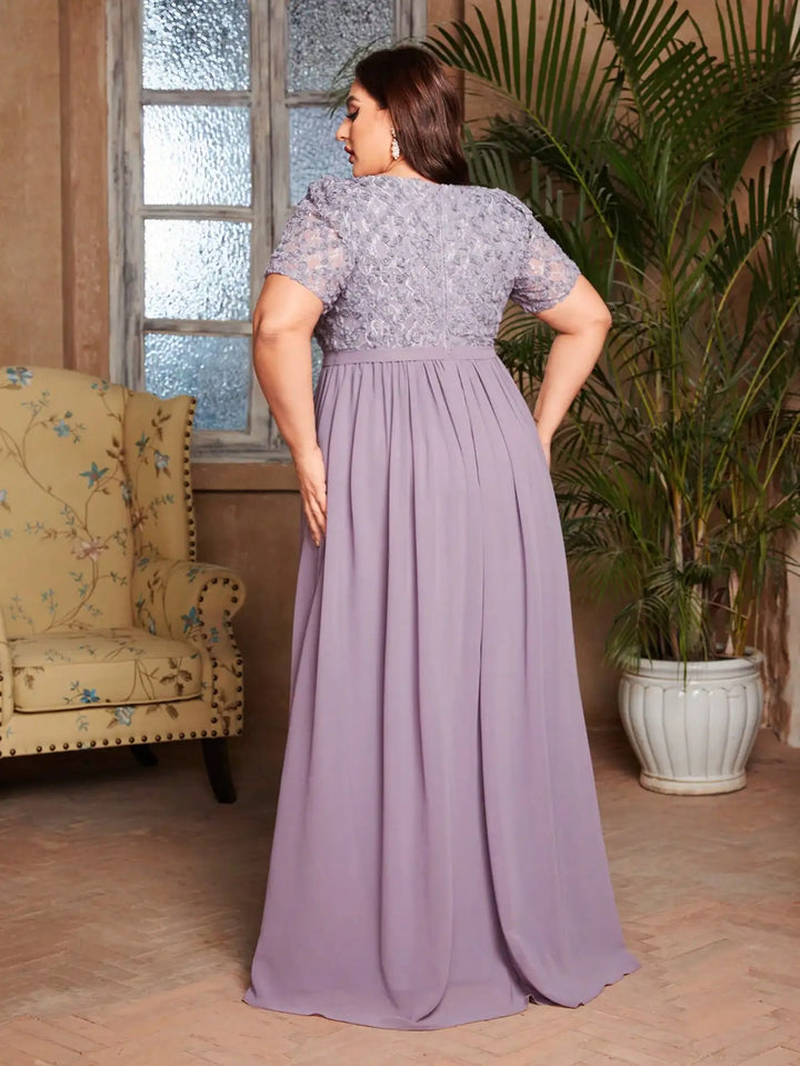 Romantic Three-dimensional Party Dress