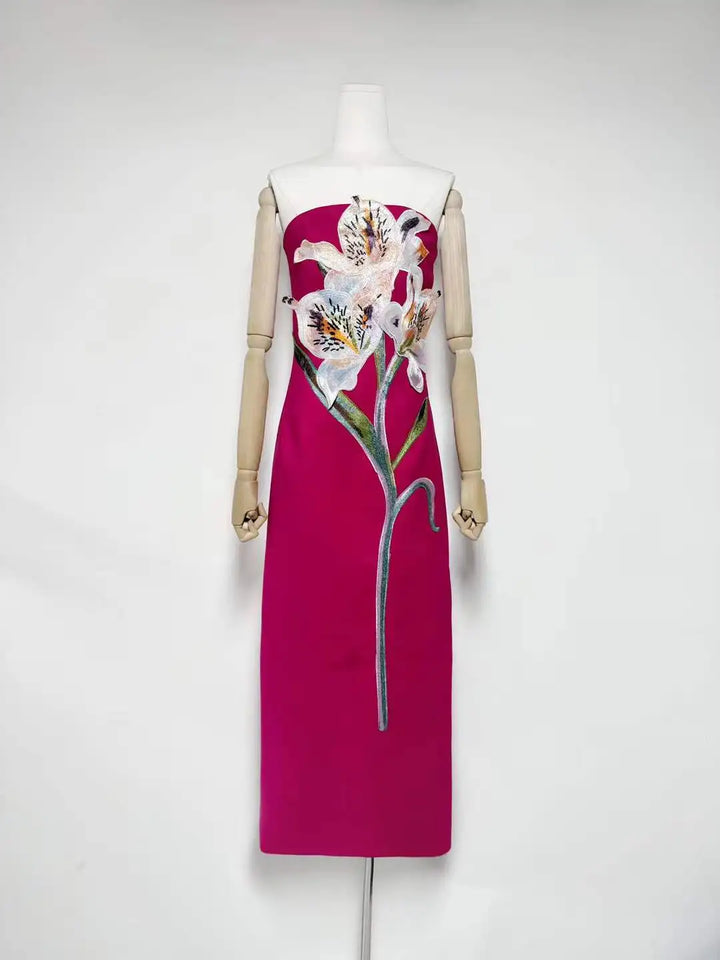 Timeless Off-Shoulder Maxi Dress