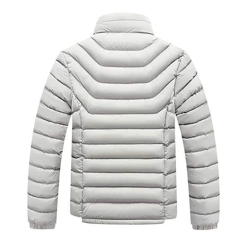 Sleek Thermal Padded Parka Coat