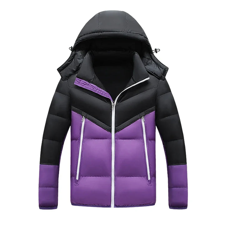Elegant Thermal Padded Windbreaker Jacket