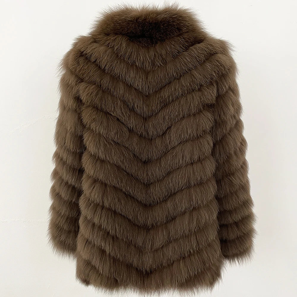 Luxury Real Fur Streetwear Coat