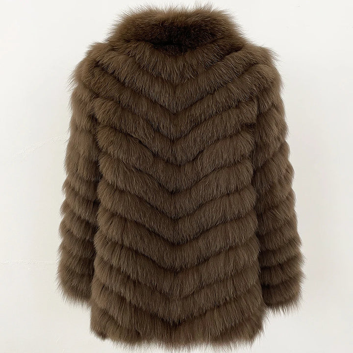 Luxury Real Fur Streetwear Coat