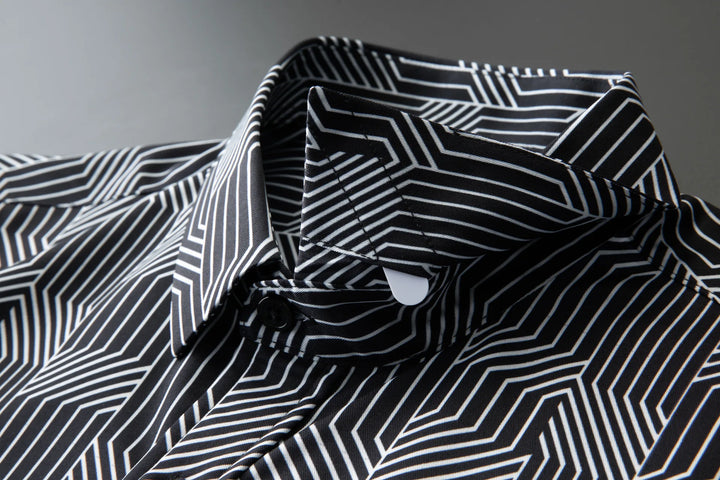 Classic Striped Long Sleeves Shirt
