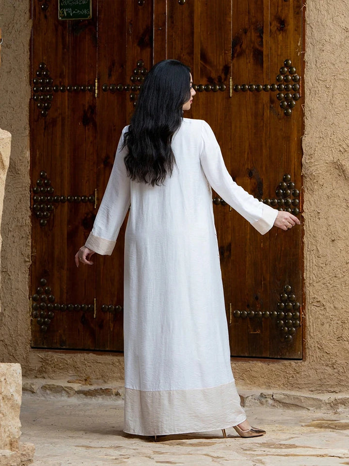 Stunning Long-Sleeved Abaya Gown