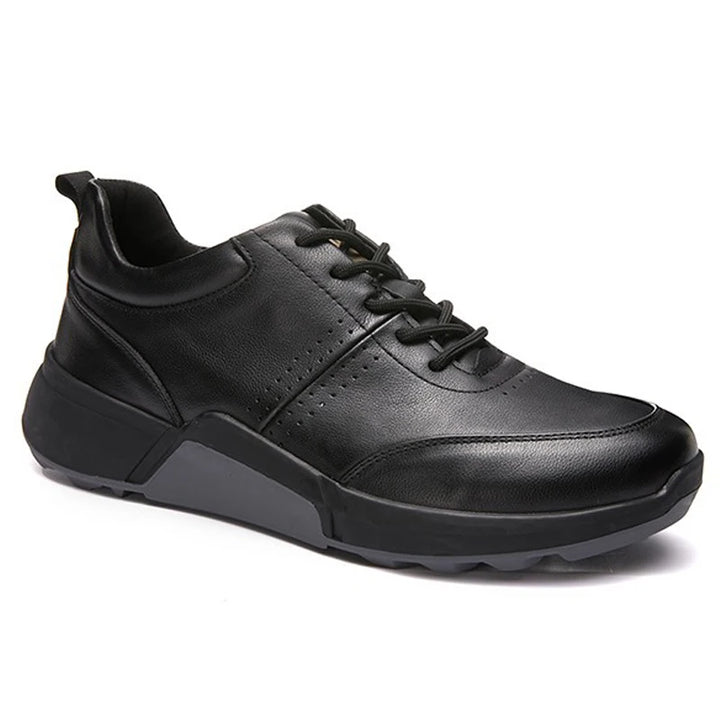 Opulent Cowhide Leather Sneakers