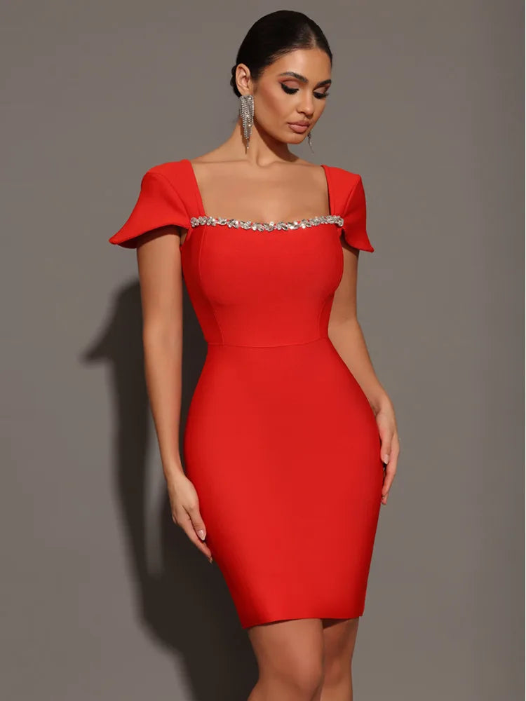 Glamorous Nights Knitted Bodycon Dress