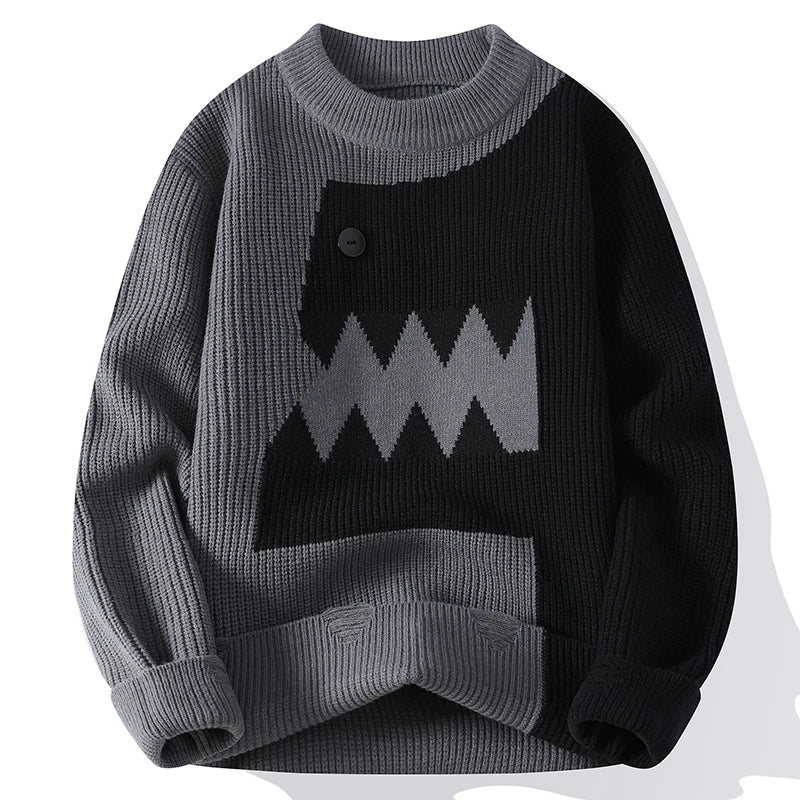 High Quality Warm Knitted Sweater