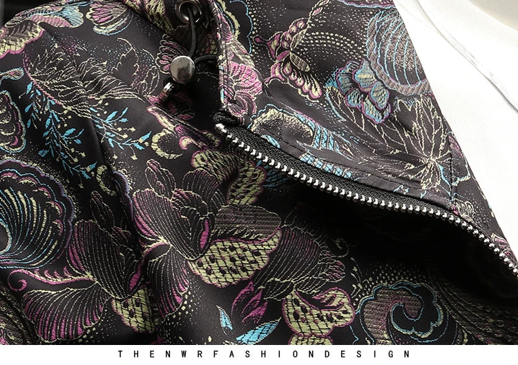 Elegant Windproof Hooded Jacket