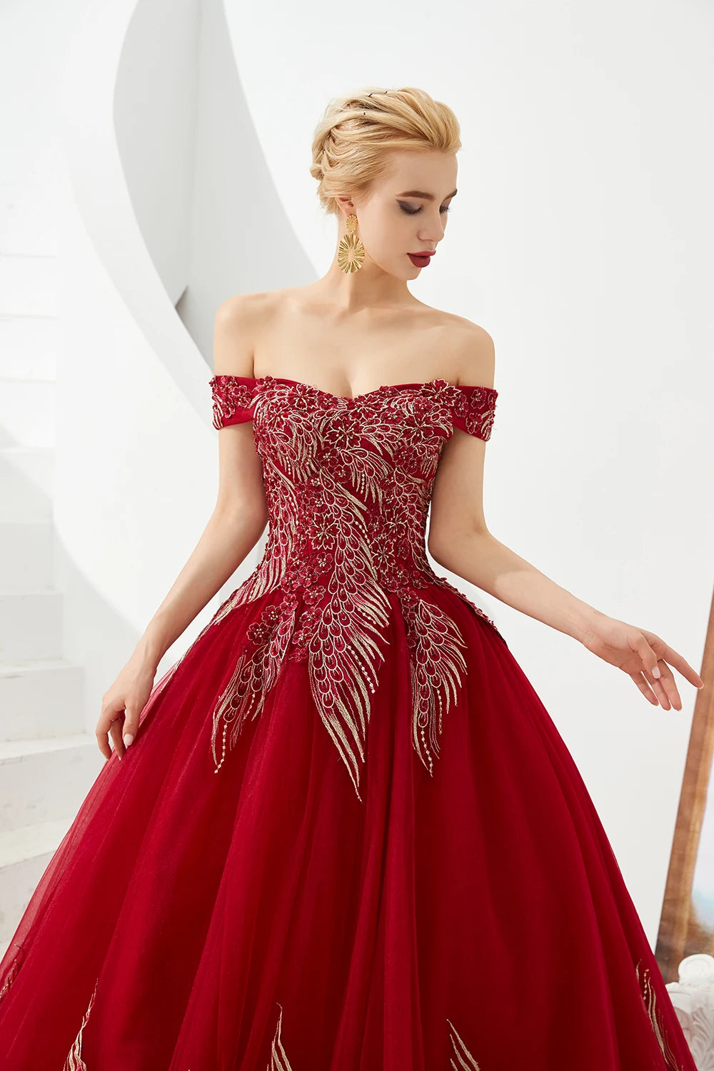 Gorgeous Applique Quinceanera Dress