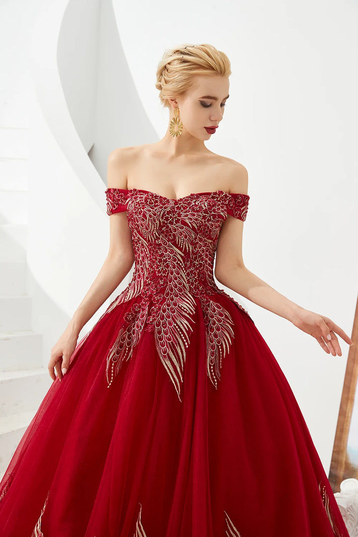 Gorgeous Applique Quinceanera Dress